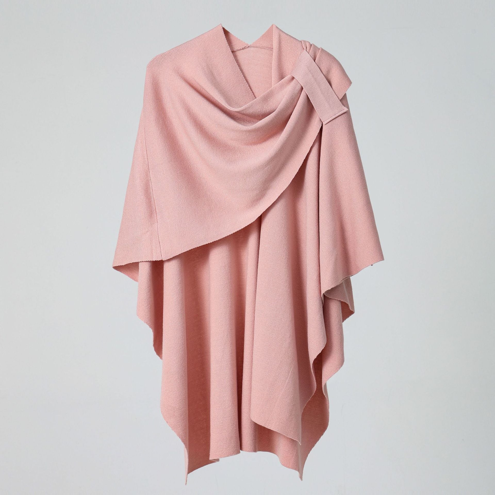 Solid Color Simple Side Strap Shawl Knitted Shoulder Strap